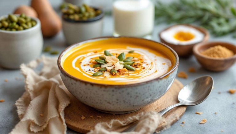 « Velouté courge-coco express : l’astuce crémeuse qui sauve vos soirées (en 15 minutes) »