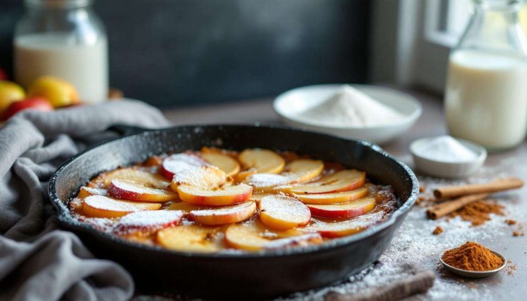 « Incroyable : ce gâteau aux pommes se cuit à la poêle en 15 min (et il est délicieux) »