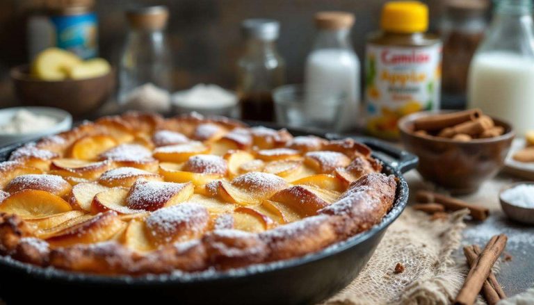 « En 15 minutes, c'était prêt » : ce gâteau aux pommes à la poêle est une solution géniale sans four