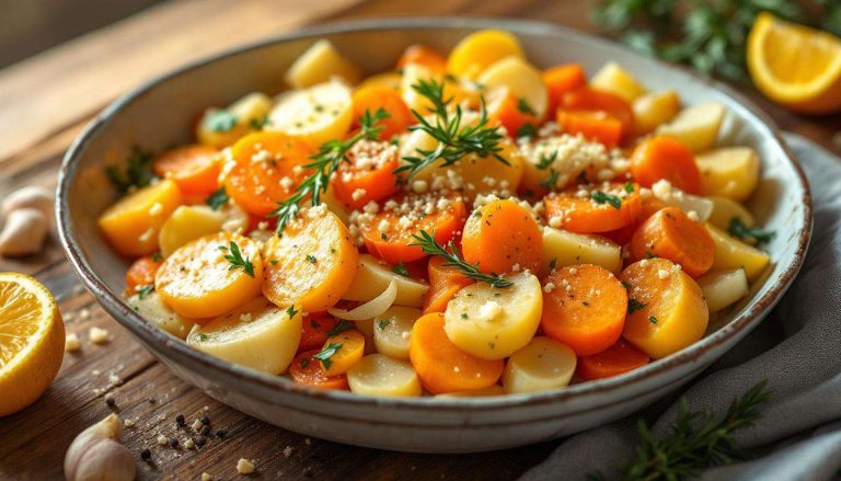 Plus légère que le gratin dauphinois, cette recette met bien plus de couleurs dans l'assiette