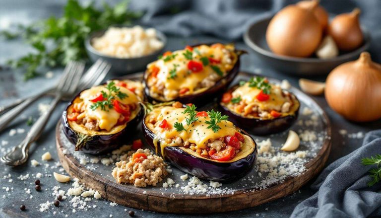 Aubergines farcies au thon et fromage gratiné : le plat fondant qui réconcilie tout le monde avec les légumes