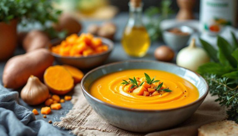 Soupe patates douces châtaignes : la meilleure soupe pour se réchauffer