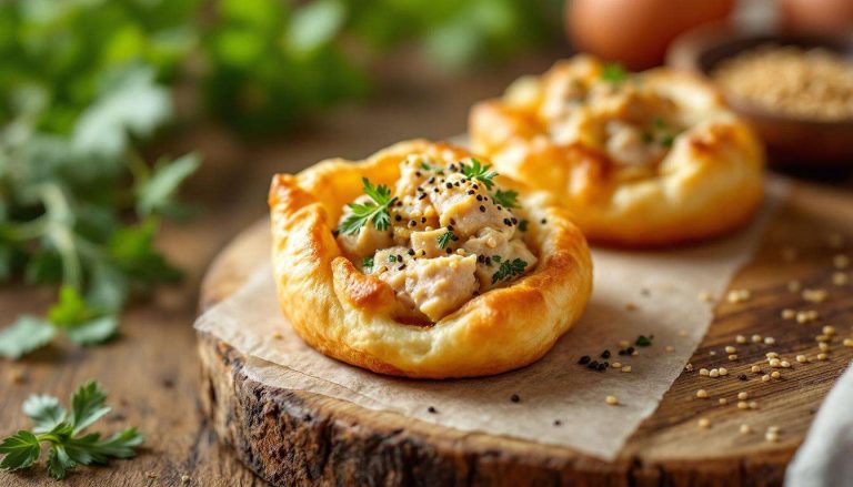 Mini feuilletés apéro au thon et Boursin, une idée toute simple qui plaît à tout le monde