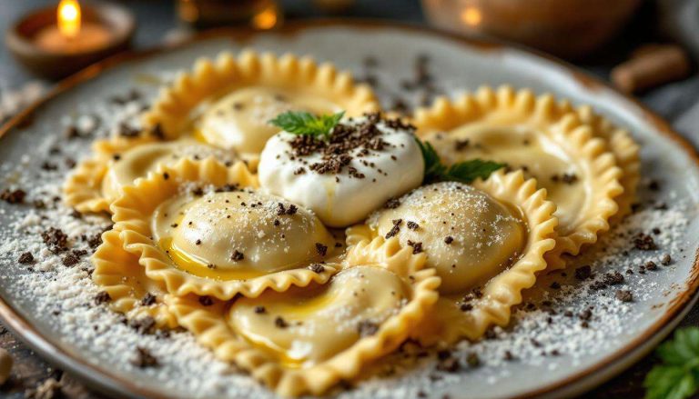 Raviolis cœur burrata-truffe : la recette de Saint-Valentin qui se prépare aussi facilement qu'un plat de pâtes