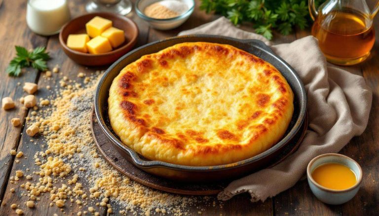 Harcha à la semoule : la galette marocaine dorée à la poêle parfaite pour accompagner chaque ftour