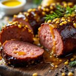 Boudin vert rôti entier au four avec moutarde et miel : la cuisson lente de 40 minutes qui change tout