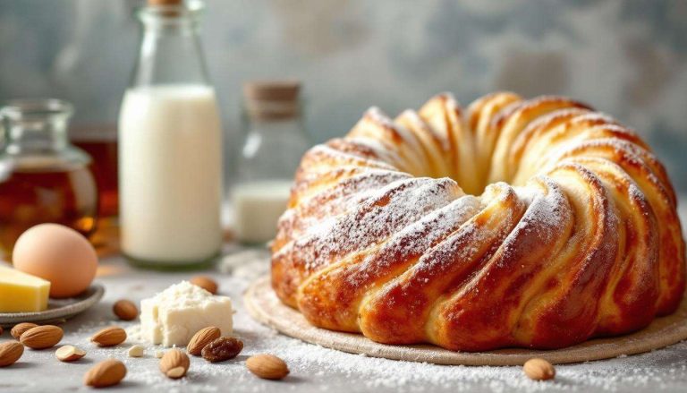 Kouglof alsacien moelleux : la brioche aux raisins dont la recette exige un moule en terre cuite pour être authentique