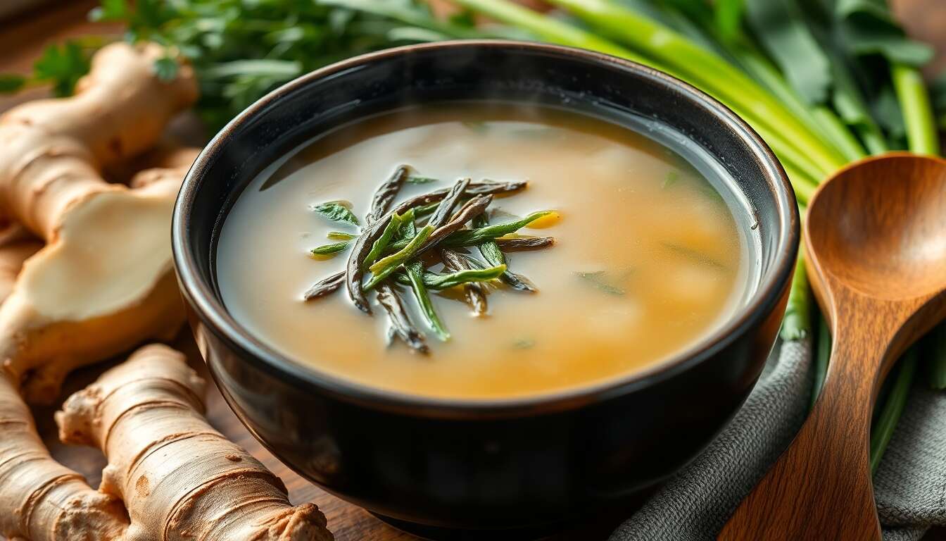 La soupe miso-gingembre-algues : un ph&eacute;nom&egrave;ne tiktok