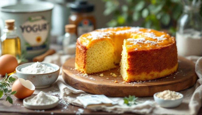 Le gâteau au yaourt léger que je prépare toujours et que tout le monde adore : découvrez la recette