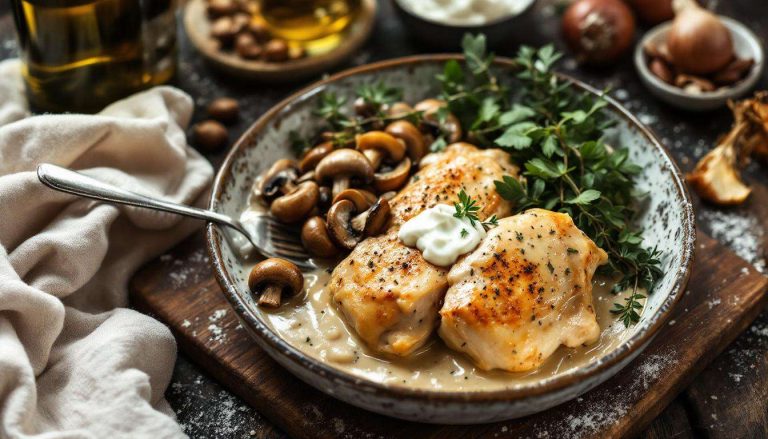 Poulet à la française : la recette du plat principal crémeux et savoureux