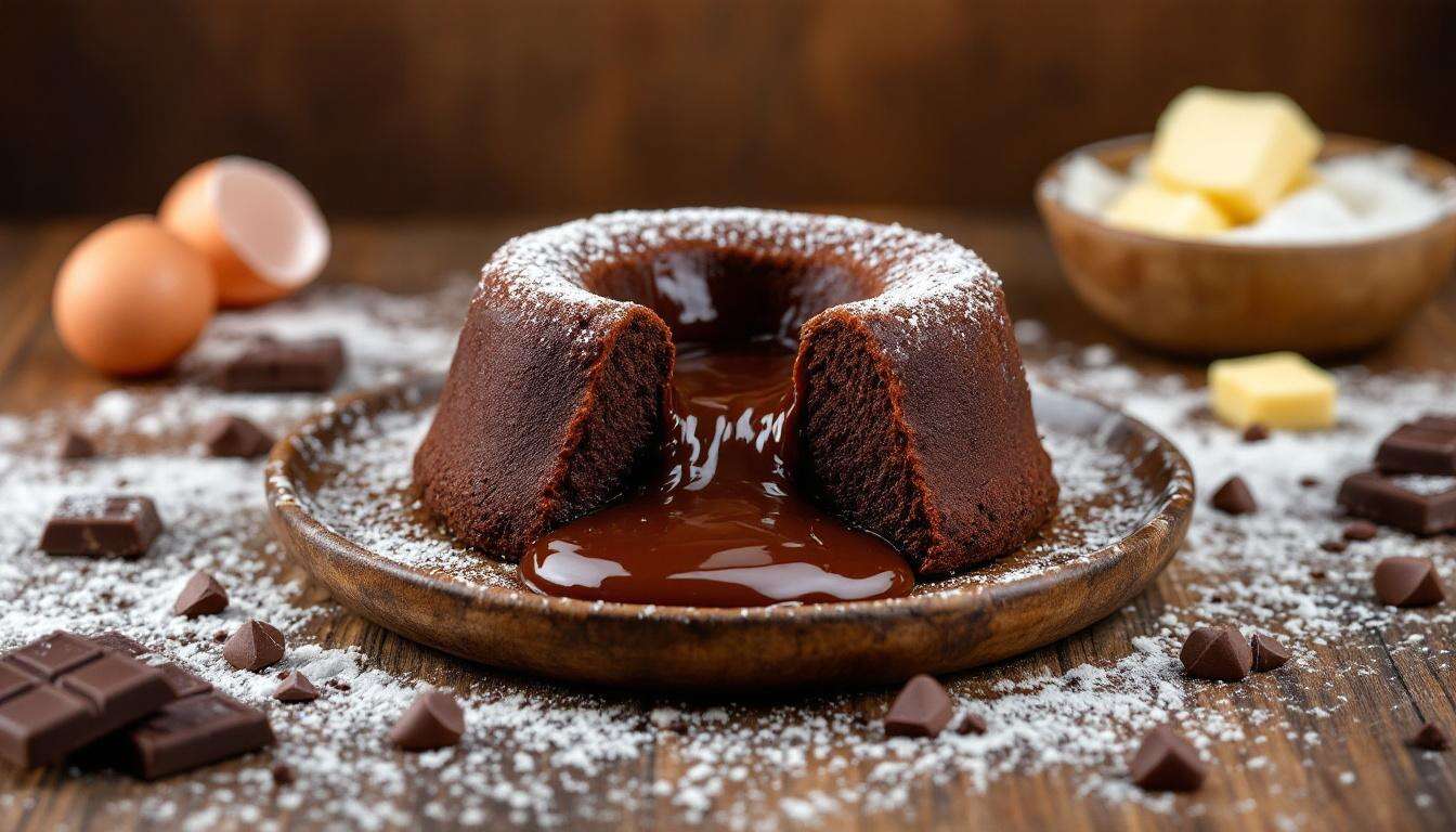 Fondant au chocolat au cœur coulant : à l’air fryer, c’est comme ça qu’on le prépare
