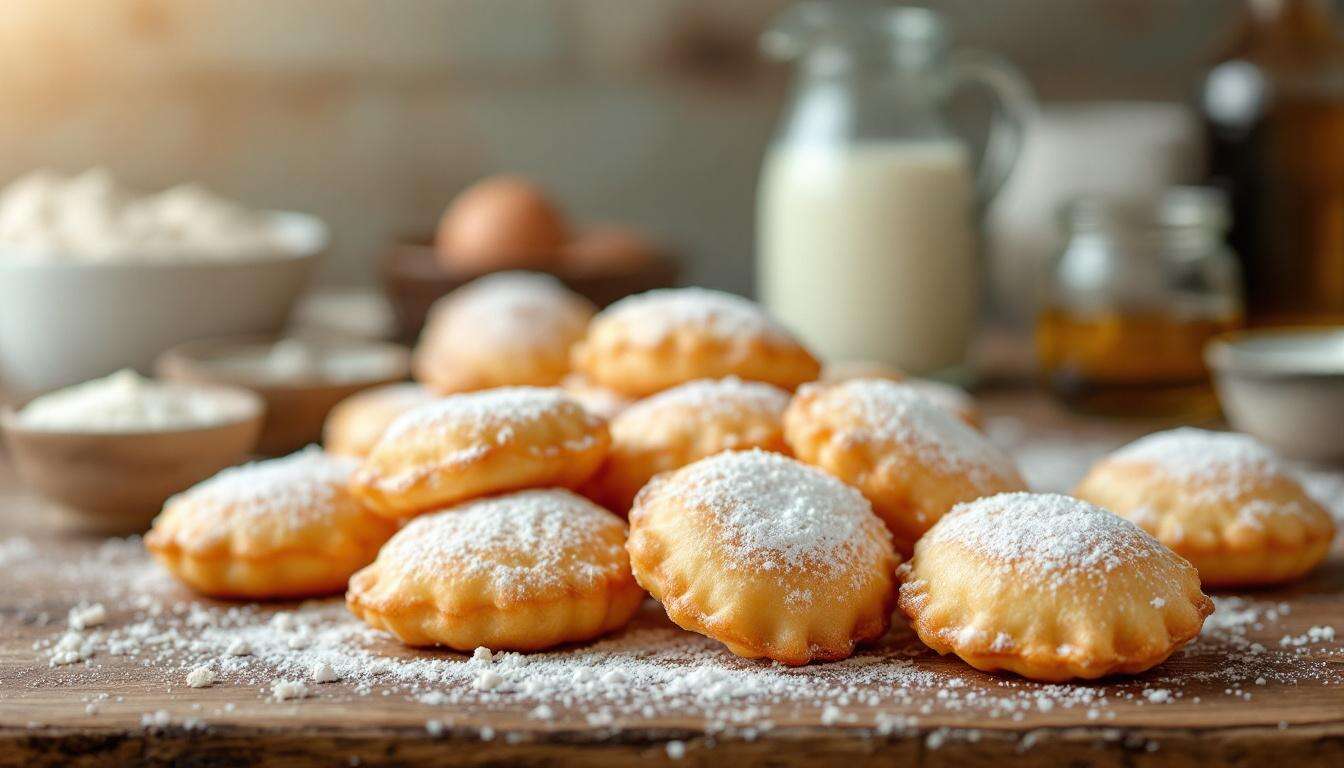 Beignets frits sucrés ultra moelleux : recette très facile