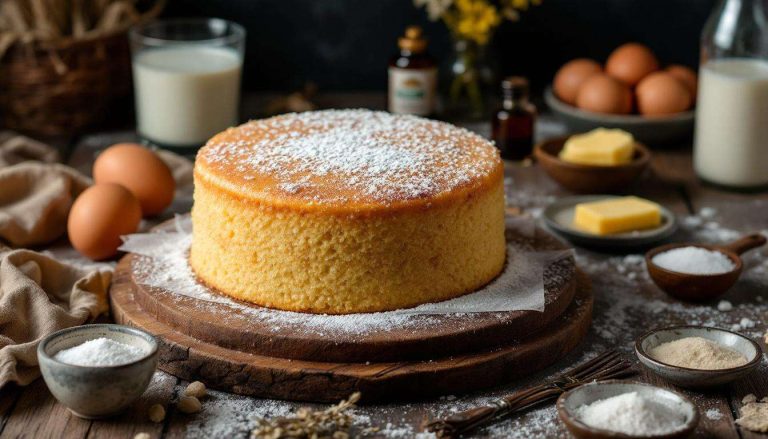 Gâteau de semoule crémeux et moelleux : recette ancienne originale