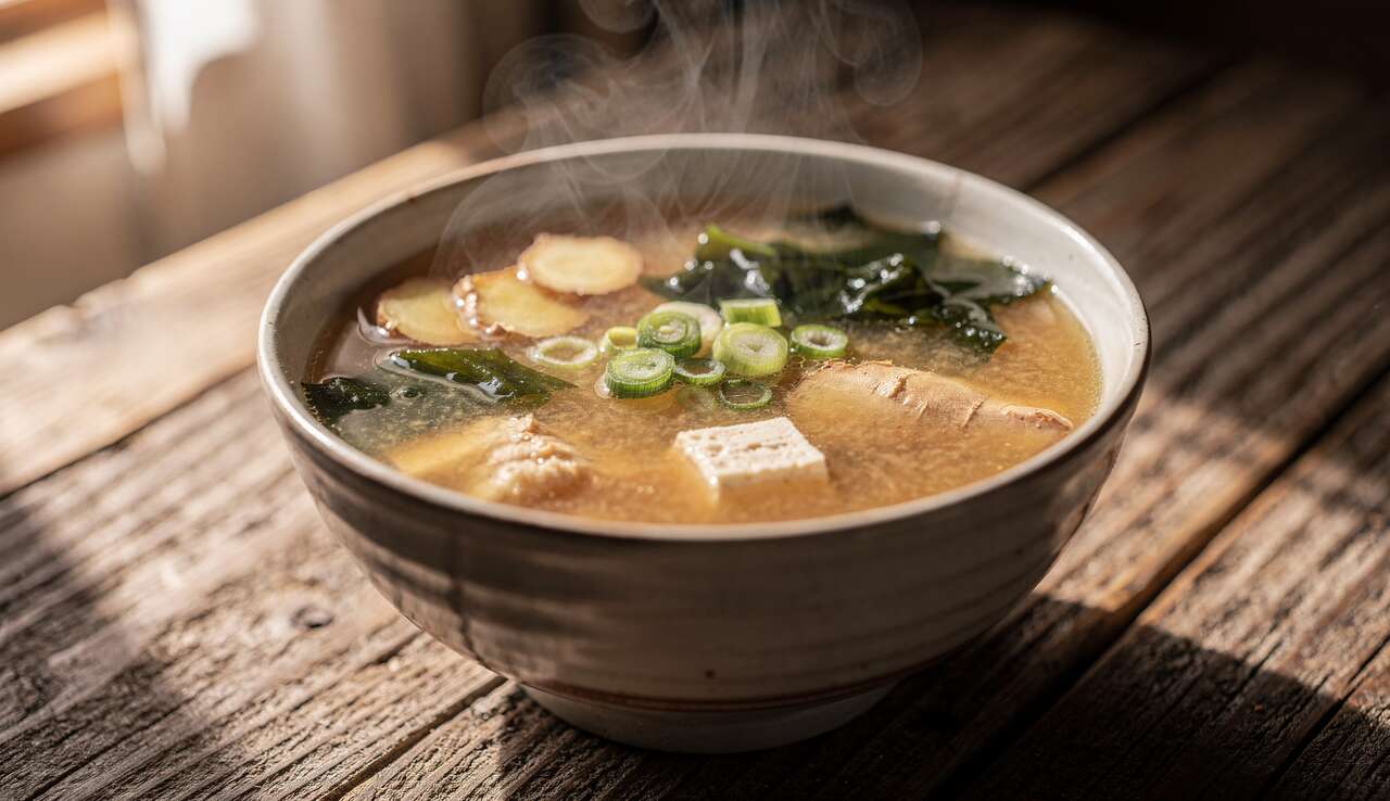 Eat Your Skincare : la soupe miso-gingembre-algues que TikTok considère comme le collagène naturel de 2026