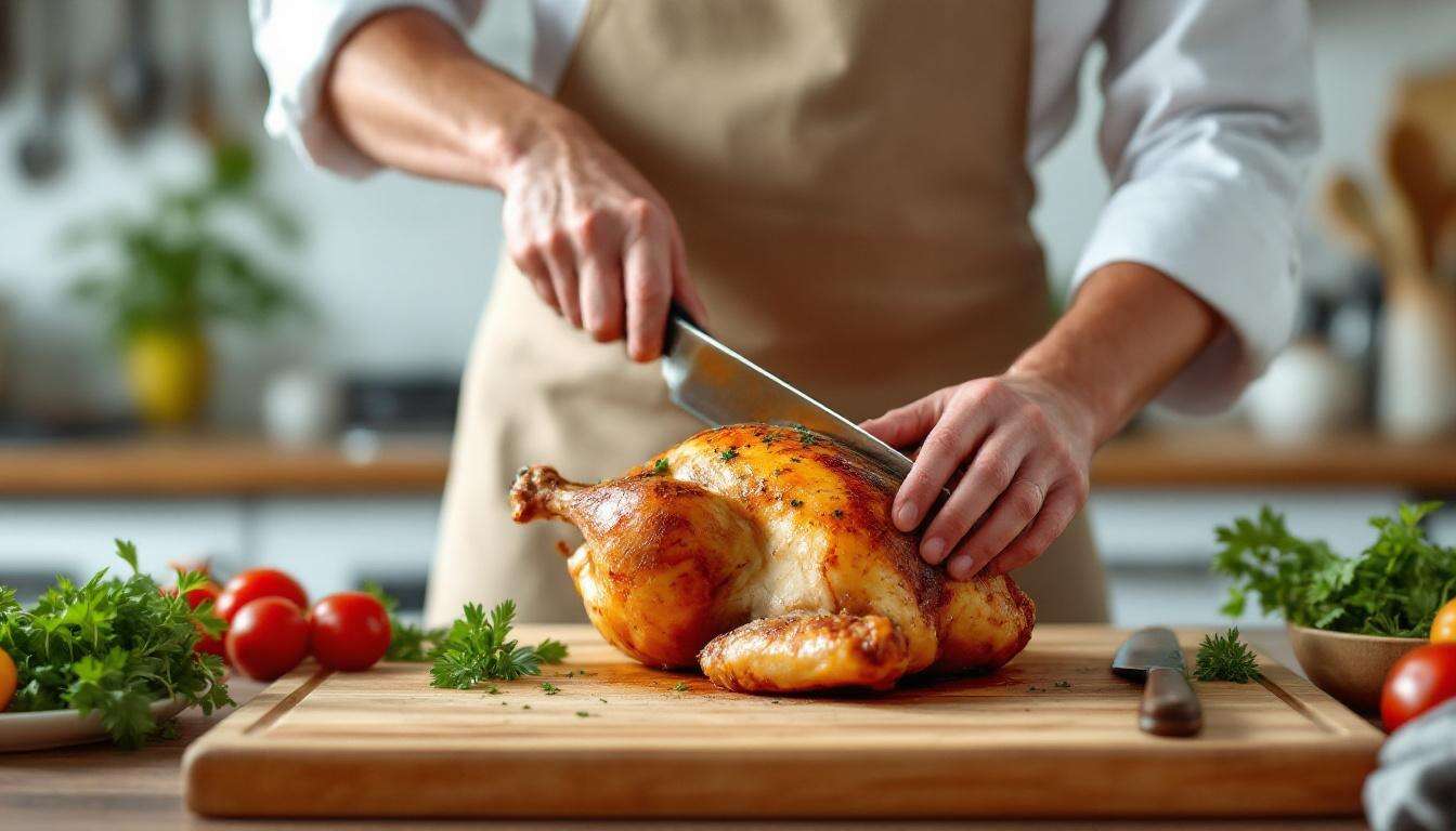 Comment bien découper une volaille ? Les conseils d’un professionnel