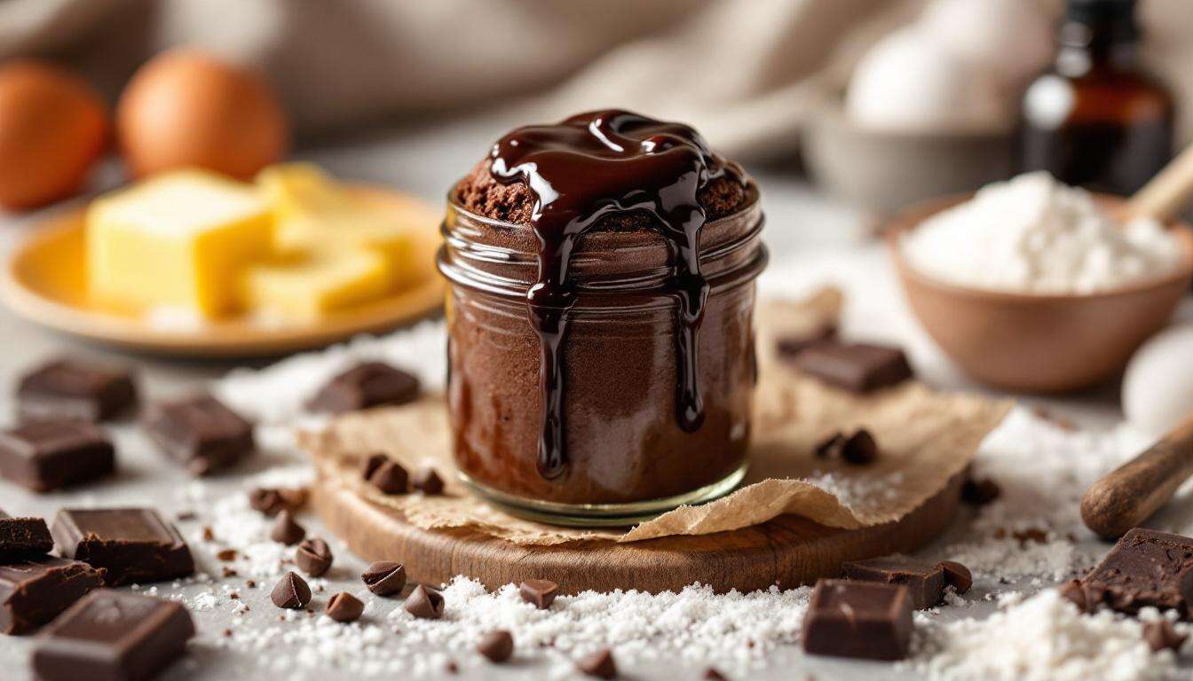 Préparer des mi-cuits au chocolat dans des pots de confiture, c'est possible grâce à cette recette