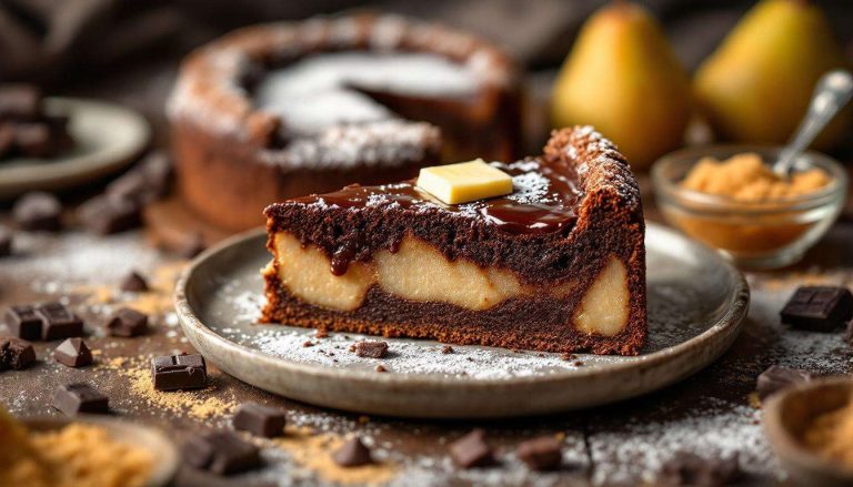Un dessert poire-chocolat plus fondant qu’un cake classique