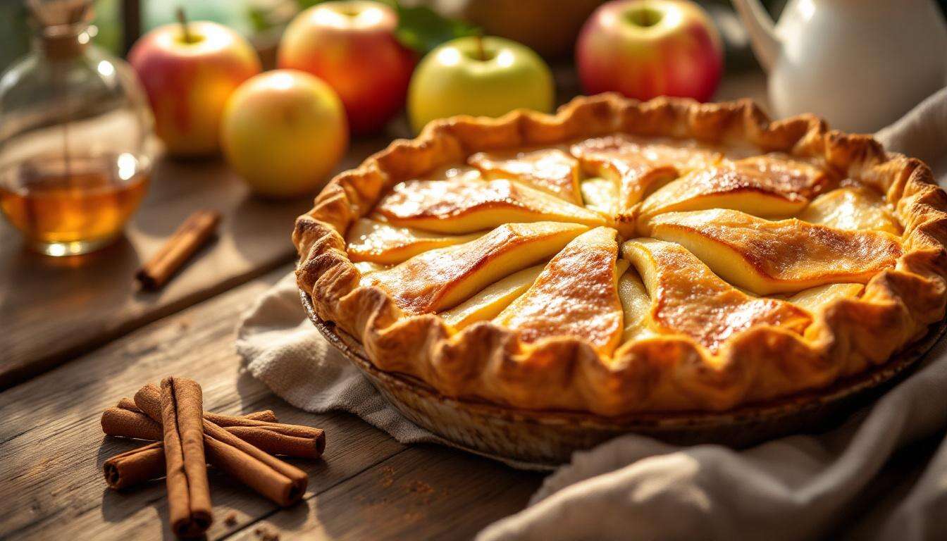 Bien gourmande et généreuse" - dans leur tarte aux pommes, nos grands-mères ajoutaient toujours ce mélange magique