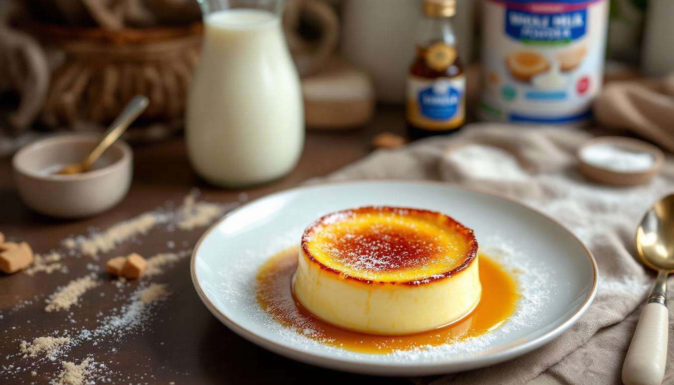 Personne ne réussit la crème brûlée du premier coup… sauf quand on connaît cette recette express