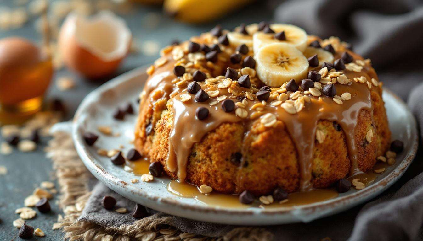 Prêt en moins de 5 minutes" : le bowl cake banane, avoine et chocolat qui rend le petit-déj ultra moelleux et gourmand